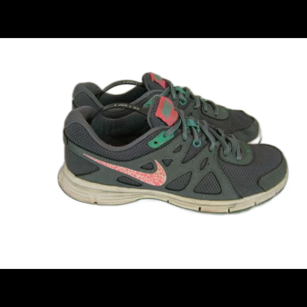 Nike Womens Revolution 2 #554900-409 Gray Running Shoes Sneakers sz 9